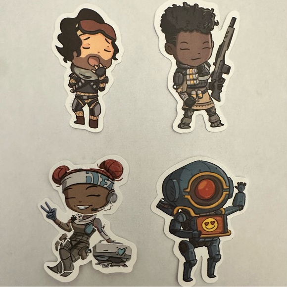 Apex Legends Custom Waterproof Vinyl Stickers Assortment - Picture 5 of 7